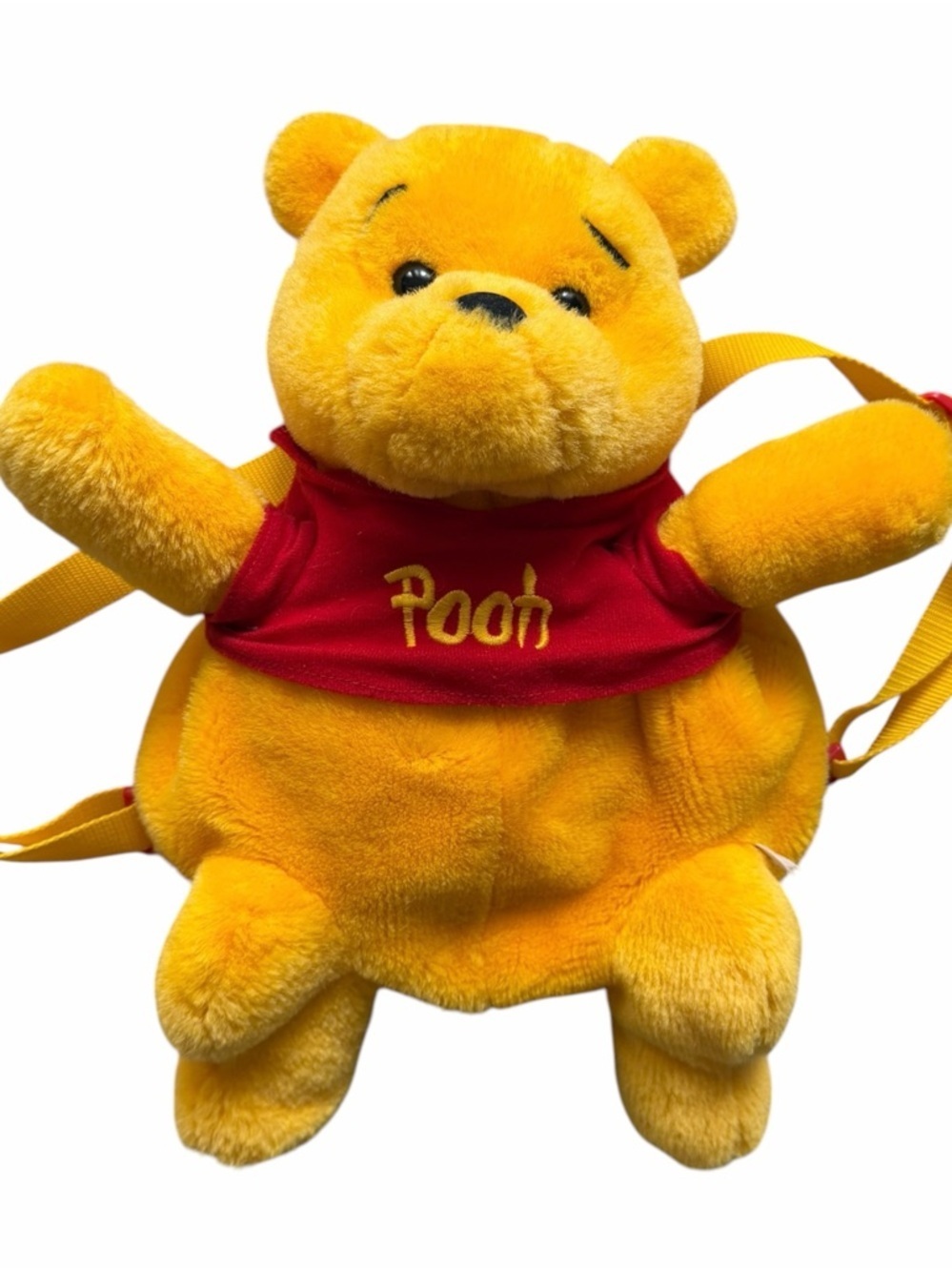 VTG ‘90s Disney Winnie the Pooh Plush Zipper Backpack